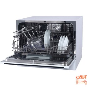 تصویر ماشین ظرفشویی رومیزی مایدیا مدل WQP6-3602F ا Midea WQP6-3602F Countertop Dishwasher Midea WQP6-3602F Countertop Dishwasher