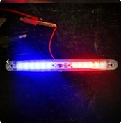 تصویر چراغ پلیسی فدرال ۲ کانال ۱۲ ولت سایز ۲۴ سانتیمتر 