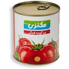 تصویر رب گوجه 800 گرم قوطی کلیددار مکنزی 