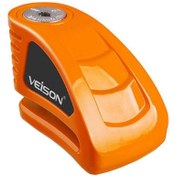 تصویر قفل دیسکی موتور سیکلت ویژن مدل DX21-ORN 