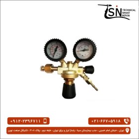 تصویر مانومتر co2 دوگیجه برند ساناولد 