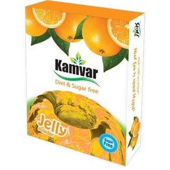 تصویر ژله بدون شکر با طعم پرتقال 