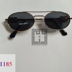 تصویر عینک میو میو پل دار 1185 