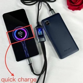 تصویر کابل 3 کاره مدل 100w 