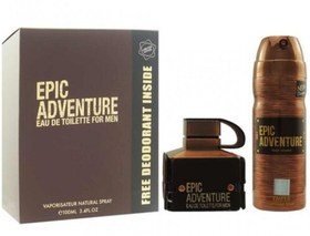 تصویر ست عطر و اسپری مردانه امپر اپیک ادونچر ادوتویلت اورجینال Emper Epic Adventure Gift Set EDT For Men