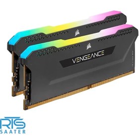 تصویر حافظه رم دسکتاپ کورسیر مدل CORSAIR Vengeance RGB Pro SL 32GB DDR4 3200Mhz Dual 