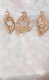 تصویر مجسمه متفکران ۳عددی 