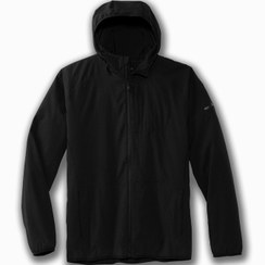 تصویر بادگیر ورزشی مردانه بروکس مشکی Brooks Canopy Jacket