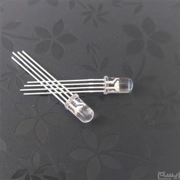 خرید و قیمت یک جفت led چهارپین رنگی RGB | ترب