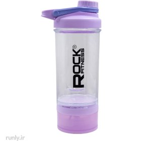 تصویر شیکر دو تکه همراه توپ شیکر مدل rock 550 ml 