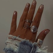 تصویر انگشتر مینیمال - مروارید Ring