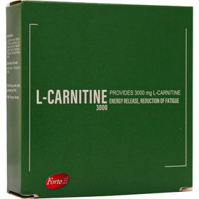 تصویر ویال خوراکی ال کارنیتین 3000 فورت ای 10 عدد Forte E L Carnitine 3000 10 Oral Vials