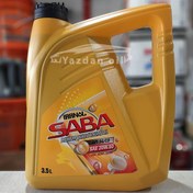 تصویر روغن صبا 20w50 ایرانول 3.5 لیتری Saba oil 20w50 Iranol 3.5 liters