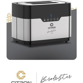 تصویر توستر سیترون مدل MD410: استیل 1200 وات با نمایشگر 2 اینچی هوشمند 