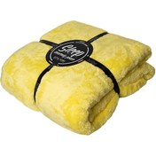 تصویر پتو مسافرتی افرا مدل 1344 لموند سایز 220 × 180 سانتی متر - زرد 