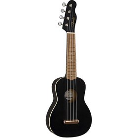 تصویر Fender Venice Soprano Uke – Black 