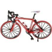 تصویر ماکت دوچرخه مدل کورسی دکوری کلکسیونی 