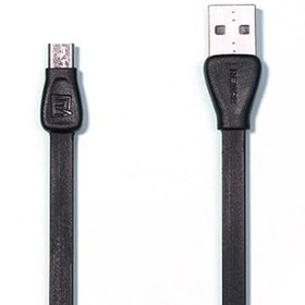 تصویر کابل تبدیل USB به microUSB ریمکس مدل RC-028m به طول 1 متر پک ناسالم 