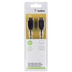 تصویر کابل دو سر HDMI بلکین مدل F3Y017bt3M طول 3 متر Belkin F3Y017bt3M HDMI Cable 3M