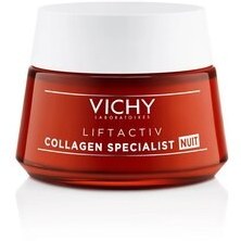 تصویر Vichy کرم شب ضد چین ویرایش کلاژن تخصصی C ویتامین افزایش دهنده جوانی پوست 50 میلی لیتر 