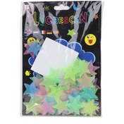 تصویر استیکر کودک طرح ستاره شب تاب ۵۰ عددی 