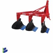 تصویر گاوآهن سه خيش 14 اينچ تسمه اي كرپي دار ( دو میل ) صادراتي سوپر 