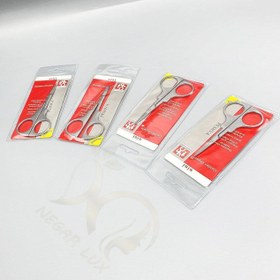 تصویر قیچی ابرو مدل عینکی اصلی گلدن دریم GOLDEN DREAM - بصورت 1 عددی GOLDEN DREAM original eyeglass model eyebrow scissors