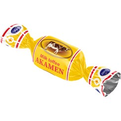 تصویر تافی آکامن شیری شونیز - 1000 Milk Toffee AKAMEN