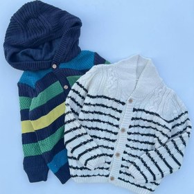 تصویر ژاکت بافت میکس کد ۲۰۹ 