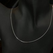 تصویر گردنبند نقره زنانه ونیزی 