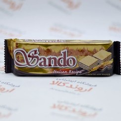 تصویر بیسکویت ویفر شکلاتی ساندو Sando chocolate biscuit