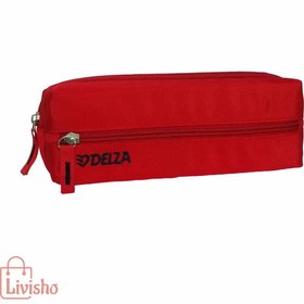 تصویر جامدادی سه زیپ مکعب مدل Simple 