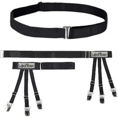 تصویر کمربند و نگهدارنده پیراهن لوفایبر مدل ارگانایزر مجموعه سه عددی 