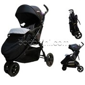 تصویر کالسکه 3 چرخ دسته عصایی دلیجان مکس Max ا baby stroller code:165105 baby stroller code:165105