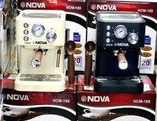 تصویر اسپرسو و قهوه ساز 2200 وات نوا اسپرسوساز مدل NOVA NCM-189 NOVA-NCM 189