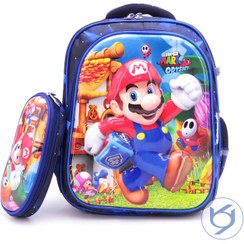 تصویر کوله پشتی پسرانه سوپرماریو mk246.2 