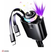 تصویر شارژرفندکی ماشین چندکاره STARLIGHT CAR CHARGER 