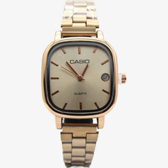 تصویر ساعت زنانه کاسیو صفحه مربع 
