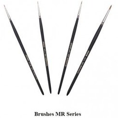 تصویر قلم مو سرگرد گریماس (MR) ROUND BRUSHES RED SABLE-HAIR (MR)