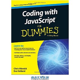 تصویر دانلود کتاب Coding with JavaScript For Dummies کدنویسی با جاوا اسکریپت برای Dummies
