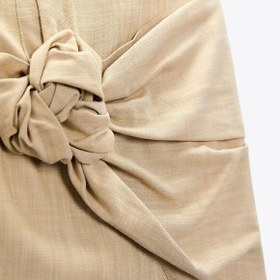 تصویر دامن کوتاه لینن ZARA کد S457 - M 