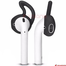 تصویر کاور دور گوشی ایرپاد ژله ای بسته 2 جفتی (4عددی) ا Apple Airpods Silicone Ear Hooks Apple Airpods Silicone Ear Hooks