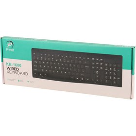 تصویر کیبورد پی نت KB-1600 P-net KB-1600 Wired Keyboard