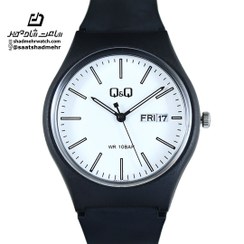 تصویر ساعت مچی کیو اند کیو مدل A212J001Y با بند لاستیکی 