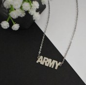 تصویر گردنبند آرمی و بی‌تی‌اس 