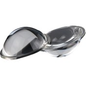 تصویر لنز عدسی (محدب - تخت) کانون 17mm قطر 20mm ( بسته ۲ عددی) محدب - تخت