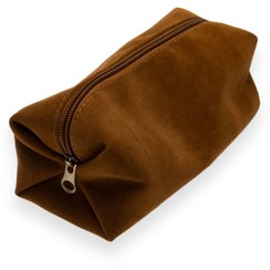 تصویر کیف لوازم شخصی جیر شتری 