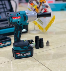 تصویر بکس شارژی ماکیتا مدل6. Ahموتور براشلس 199v دو حالته Makita model 199v broshles6. Ag