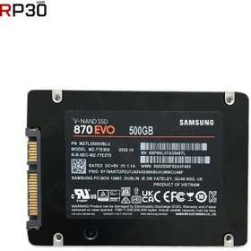 تصویر اس اس دی SSD SAMSUNG 870EVO 500GB STOCK SSD SAMSUNG 870EVO 500GB STOCK