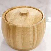 تصویر قندان چوبی بامبو کد401924 